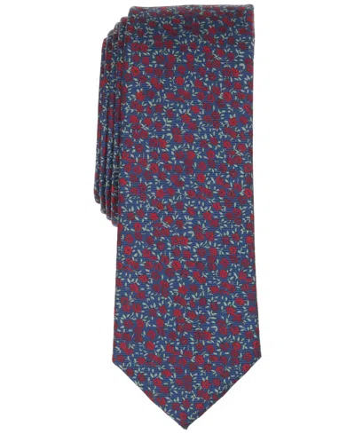 Bar Iii Men's Yvonne Floral Skinny Tie, Macy's Exclusive In White