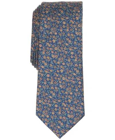 Bar Iii Men's Yvonne Floral Skinny Tie, Macy's Exclusive In Multi