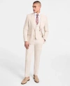 Bar Iii Mens Slim Fit Linen Suit Separates Exclusively At Macys In Blue