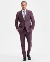 Bar Iii Mens Slim Fit Wool Blend Suit Separates Exclusively At Macys In Purple