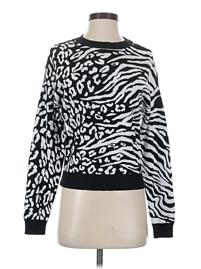 Pre-owned Bar Iii Pullover Sweater In Black