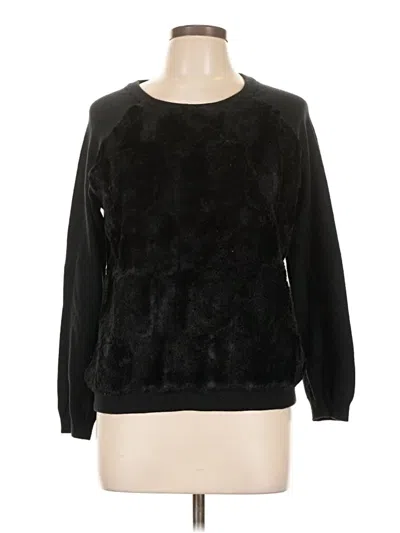 Pre-owned Bar Iii Pullover Sweater In Black