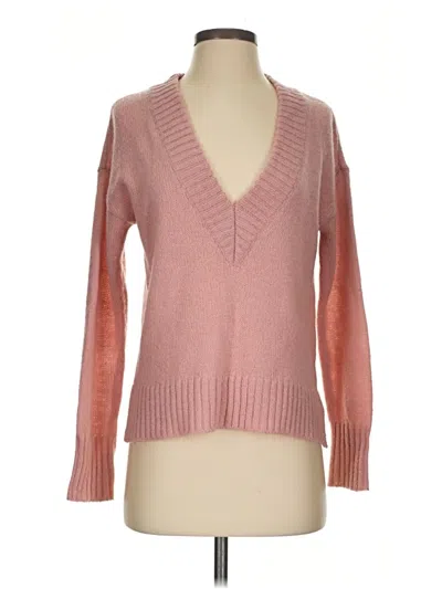Pre-owned Bar Iii Pullover Sweater In Pink