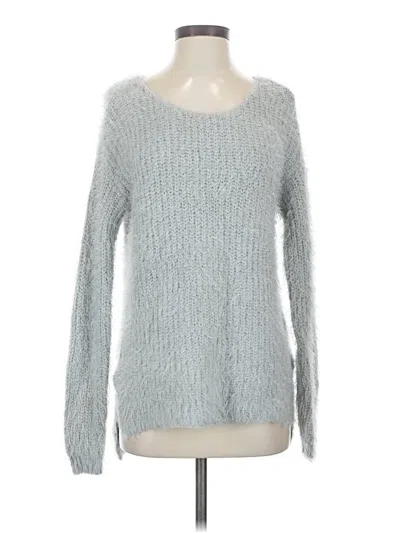 Pre-owned Bar Iii Pullover Sweater In Silver