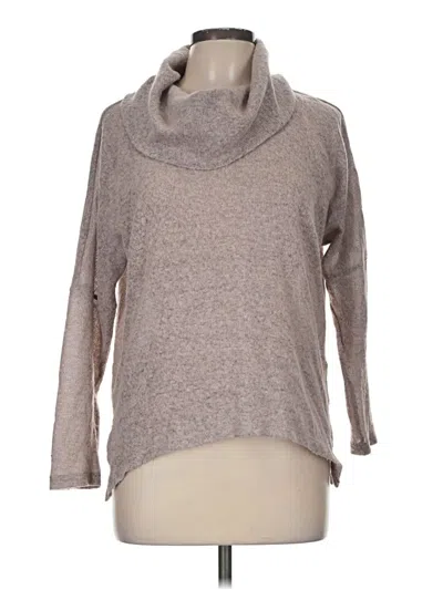 Pre-owned Bar Iii Pullover Sweater In Tan