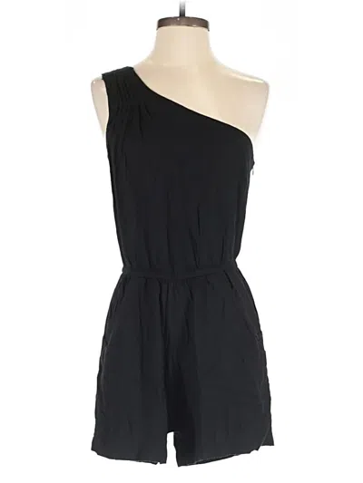 Pre-owned Bar Iii Romper In Black