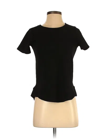 Pre-owned Bar Iii Short Sleeve T-shirt In Black