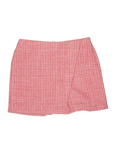 Pre-owned Bar Iii Skort In Red