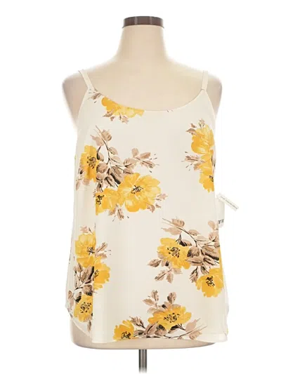 Bar Iii Sleeveless Blouse In White