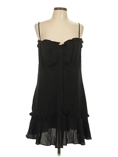 Bar Iii Sleeveless Top Black Strapless Neckline Tops