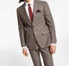 Bar Iii Slim-fit Stretch Check Suit Jacket In Burgundy/black In Blue