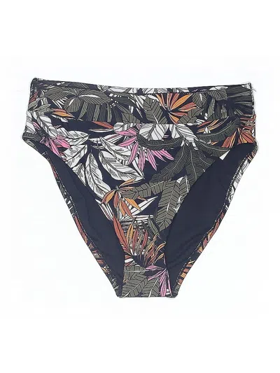 Pre-owned Bar Iii Swimsuit Bottoms In Black