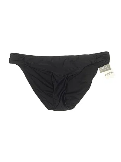 Pre-owned Bar Iii Swimsuit Bottoms In Black