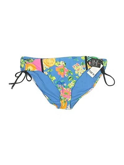 Pre-owned Bar Iii Swimsuit Bottoms In Blue