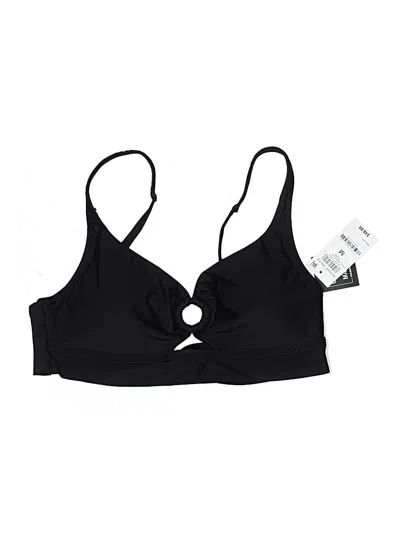 Bar Iii Swimsuit Top Black Swimwear