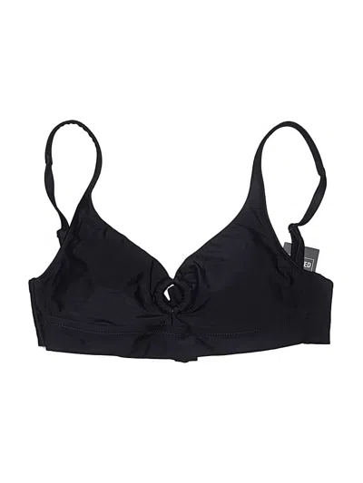 Bar Iii Swimsuit Top Black Swimwear