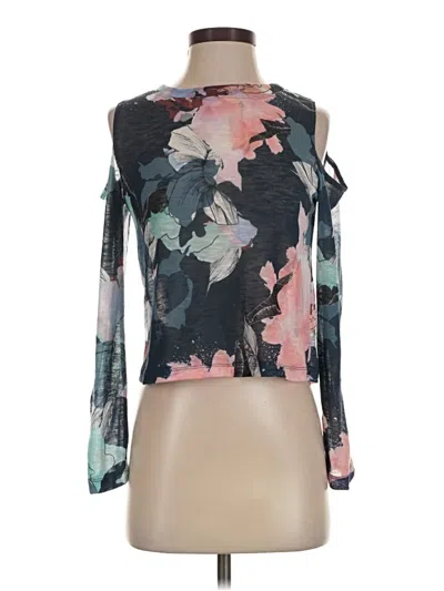 Bar Iii Tank Top Black Cold Shoulder Neckline Tops