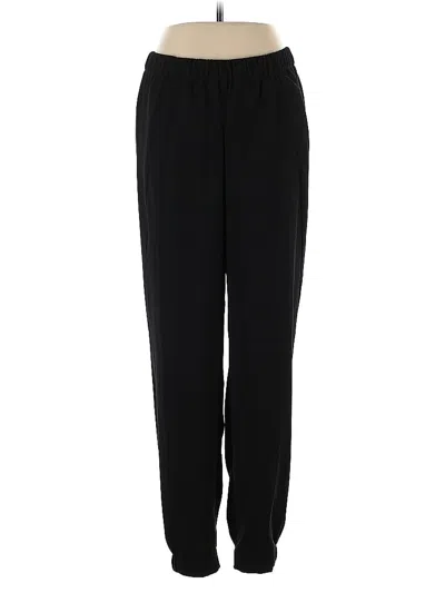 Pre-owned Bar Iii Track Pants In Black