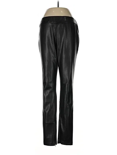 Pre-owned Bar Iii Track Pants In Black