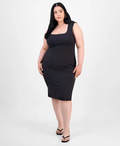 Bar Iii Trendy Plus Size Tank Dress, Exclusively At Macy's