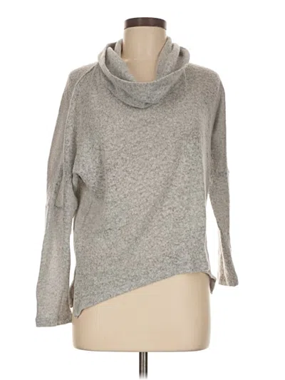 Pre-owned Bar Iii Turtleneck Sweater In Gray