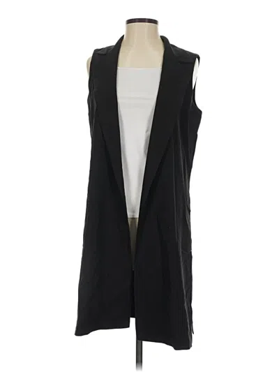 Pre-owned Bar Iii Tuxedo Vest In Black