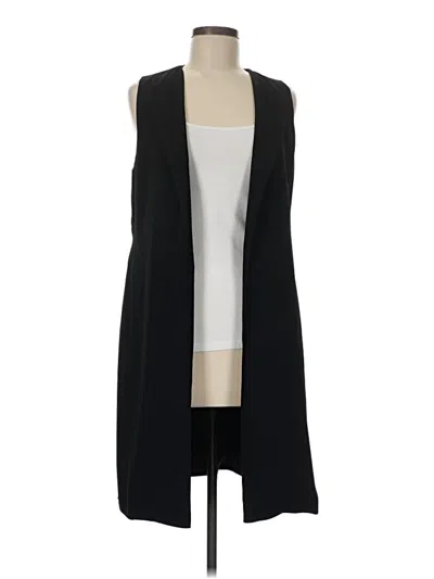 Pre-owned Bar Iii Vest In Black