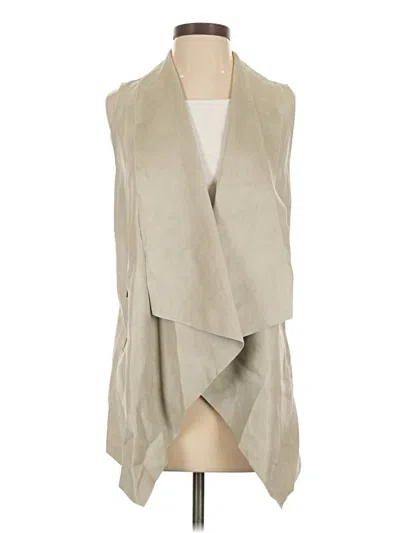 Pre-owned Bar Iii Vest In Tan