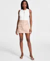 Bar Iii Women's Cargo Mini Skirt, Exclusively At Macy's In Latte Cafe