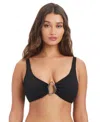 Bar Iii Women's Center Of Attention Over-the-shoulder Bralette, Macy's Exclusive In Black