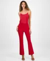 Bar Iii Women's Scoop-neck Camisole, Created For Macy's In Red