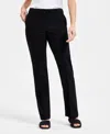 Bar Iii Women's High Rise Compression Pants, Exclusively At Macy's In Bar Navy