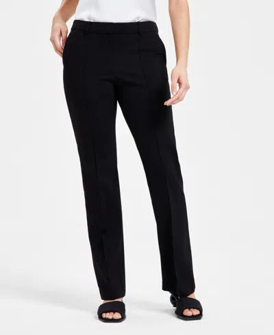 BAR III WOMEN'S HIGH RISE COMPRESSION PANTS, EXCLUSIVELY AT MACY'S