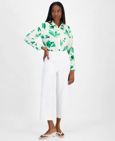 BAR III WOMEN'S PULL-ON CROPPED PANTS, EXCLUSIVELY AT MACY'S