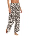 Bar Iii Women's Resort Daze Drawstring Pants Swim Cover-up, Exclusively At Macy's In Ivory