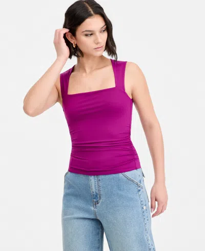 Bar Iii Women's Second Skin Princess Tank Top, Macy's Exclusive In Purple