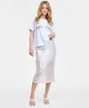 Bar Iii Women's Sequin Midi Skirt, Exclusively At Macy's