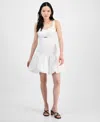 Bar Iii Women's Sleeveless Bubble-hem A-line Dress, Exclusively At Macy's