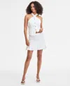 Bar Iii Women's Smocked Ruffled Mini Skirt, Exclusively At Macy's