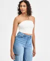 Bar Iii Women's Strapless Tube Top, Exclusively At Macy's In White