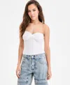 Bar Iii Women's Sweetheart-neck Tube Top, Exclusively At Macy's In White