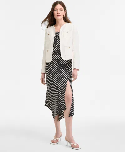 Bar Iii Women's Tweed Jacket, Exclusively At Macy's