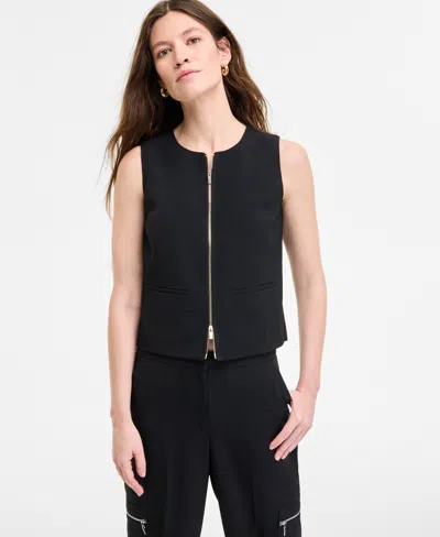 Bar Iii Women's Zip-front Vest, Exclusively At Macy's