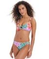 Bar Iii Womens Beachside Boheme O Ring Bikini Top Side Tab Hipster Bikini Bottoms Exclusively At Macys In Multi