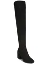 BAR III WOMENS FAUX SUEDE ALMOND TOE OVER-THE-KNEE BOOTS