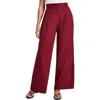 Bar Iii Womens Pocket Polyester Wide Leg Pants In Multi