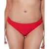 Bar Iii Womens Solid Bikini Swim Bottom Separates In Pink