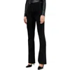 Bar Iii Womens Solid Ponte Flared Pants