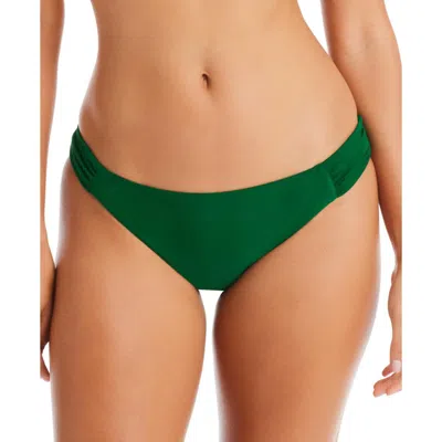 Bar Iii Womens Solid Shirred Swim Bottom Separates