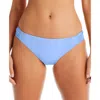 Bar Iii Womens Solid Shirred Swim Bottom Separates In Multi
